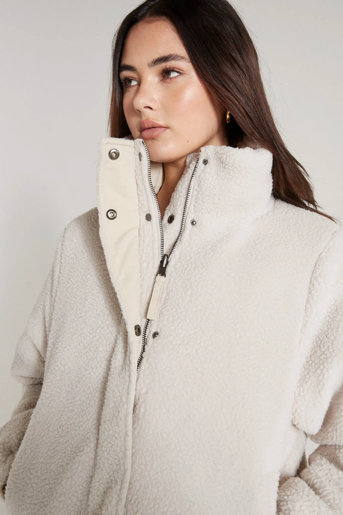 All Fenix Shearling Reversible Puffer Jacket