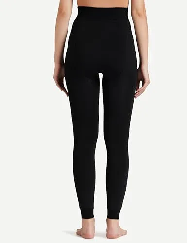 Amazon Brand - Symbol Women's Stretchable Fleece Lined Thermal Leggings (28 to 34 Size)_AW23-WWBTM-007_Black_XS