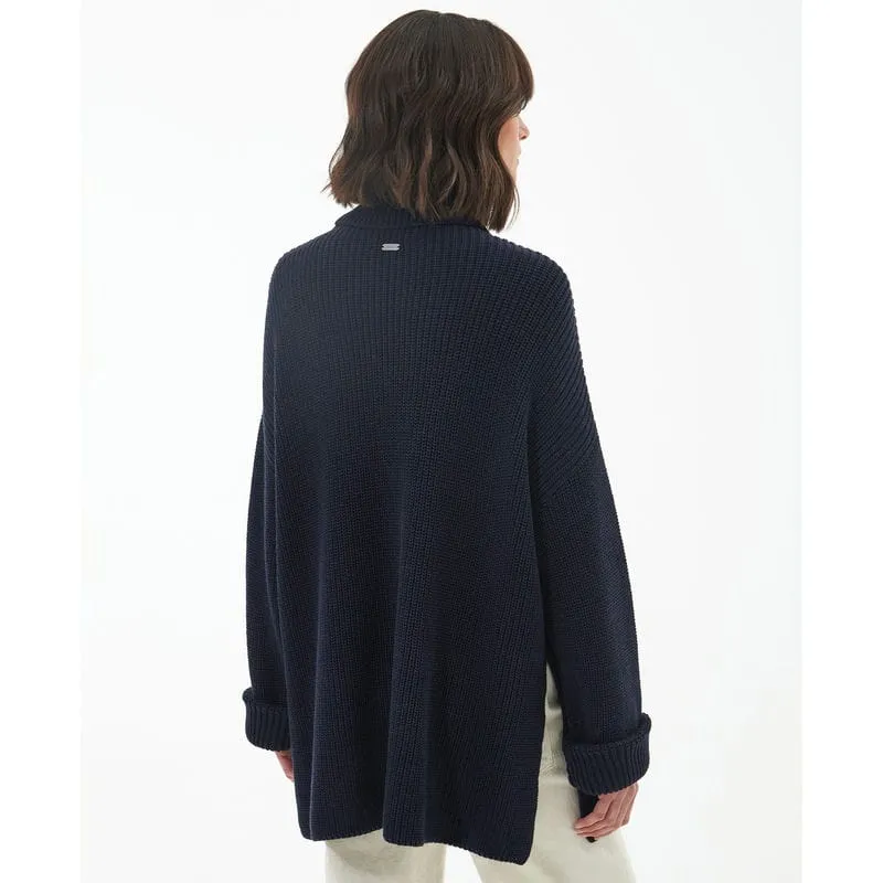 Barbour Stitch Ladies Cape - Navy