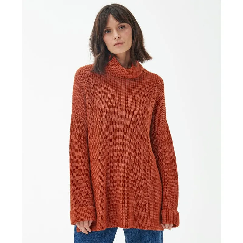 Barbour Stitch Ladies Cape - Spiced Pumpkin