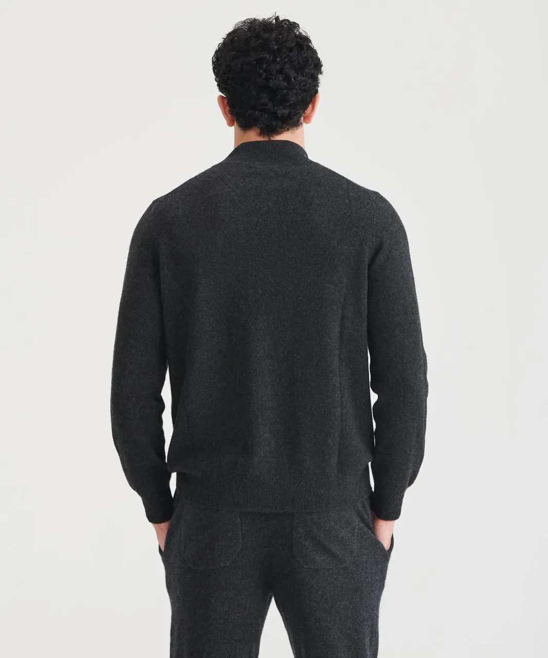 Cashmere Full Zip Sweater