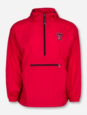 Charles River Texas Tech "Pack N Go" Half Zip Pullover