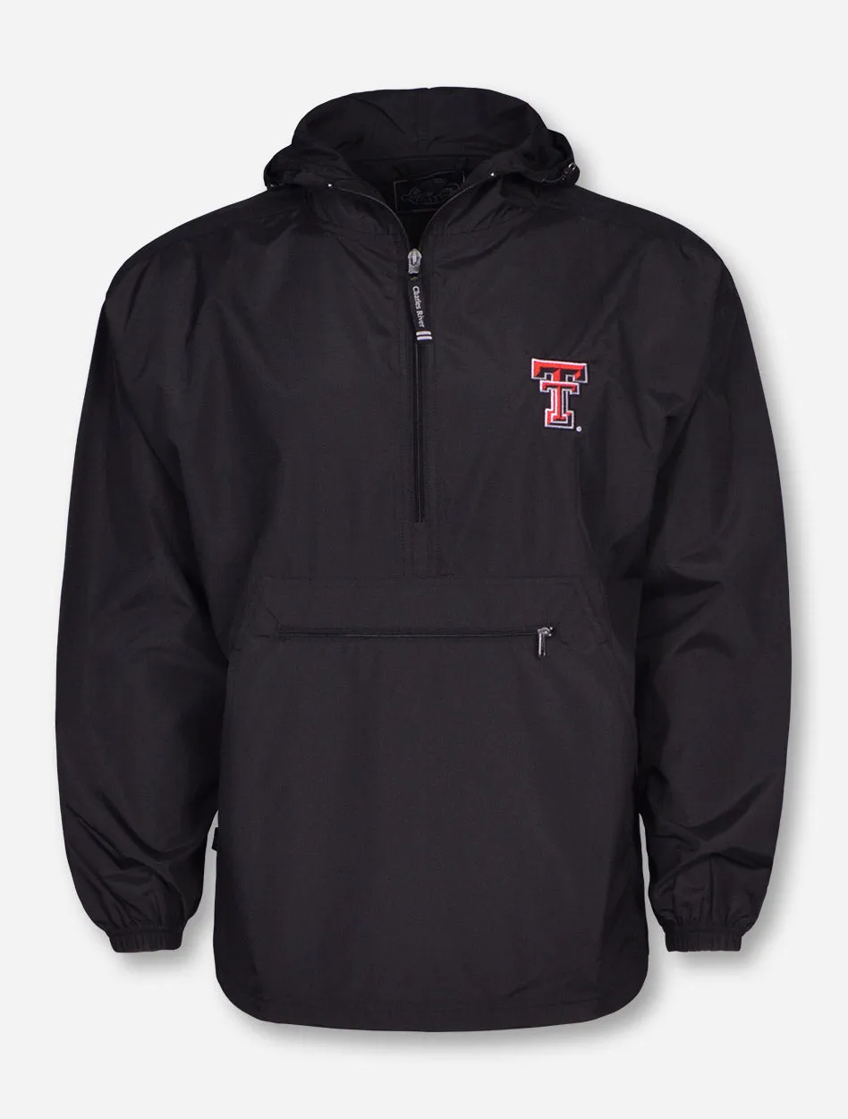 Charles River Texas Tech "Pack N Go" Half Zip Pullover