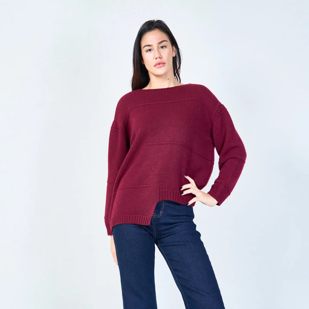 Classic knit sweater wholesale