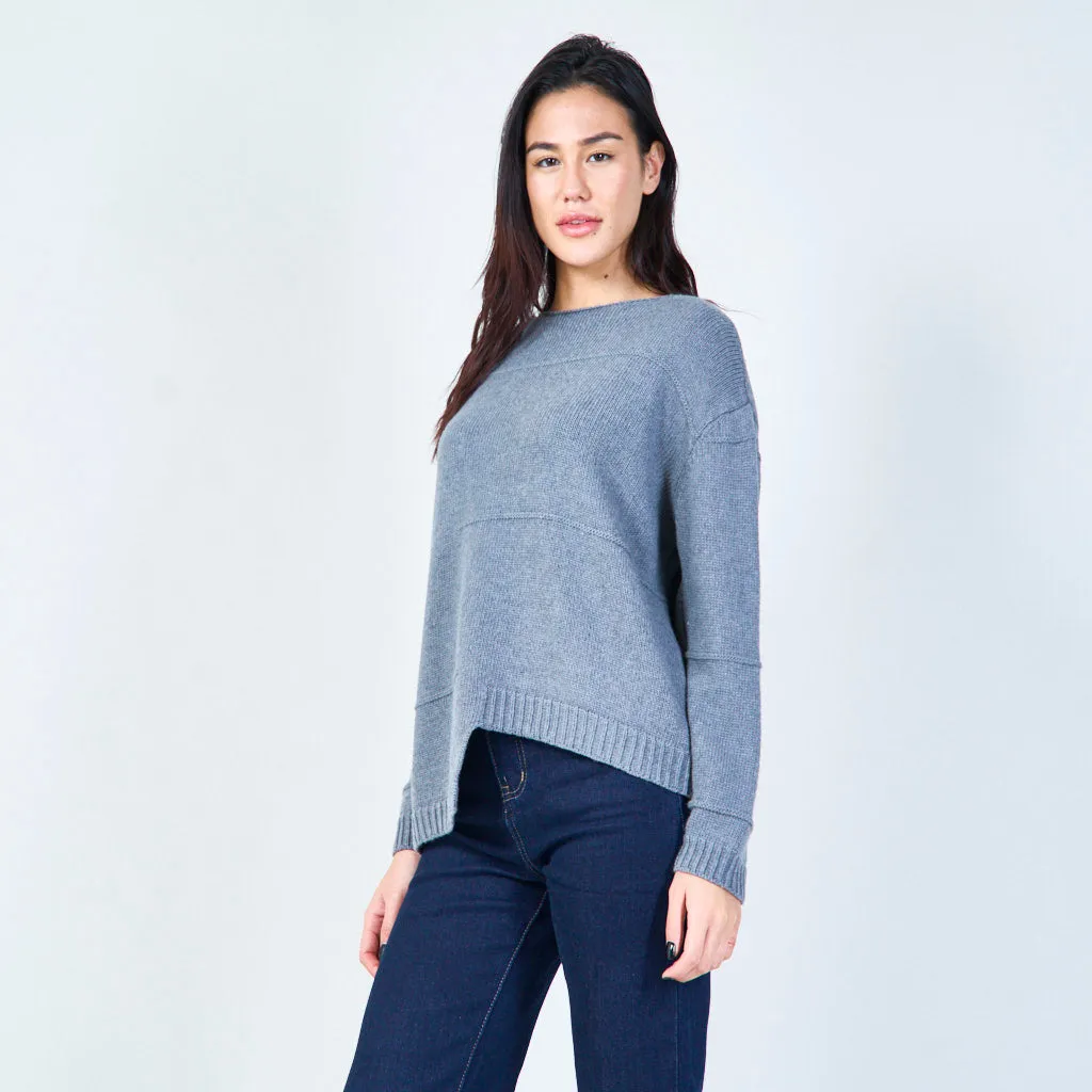 Classic knit sweater wholesale