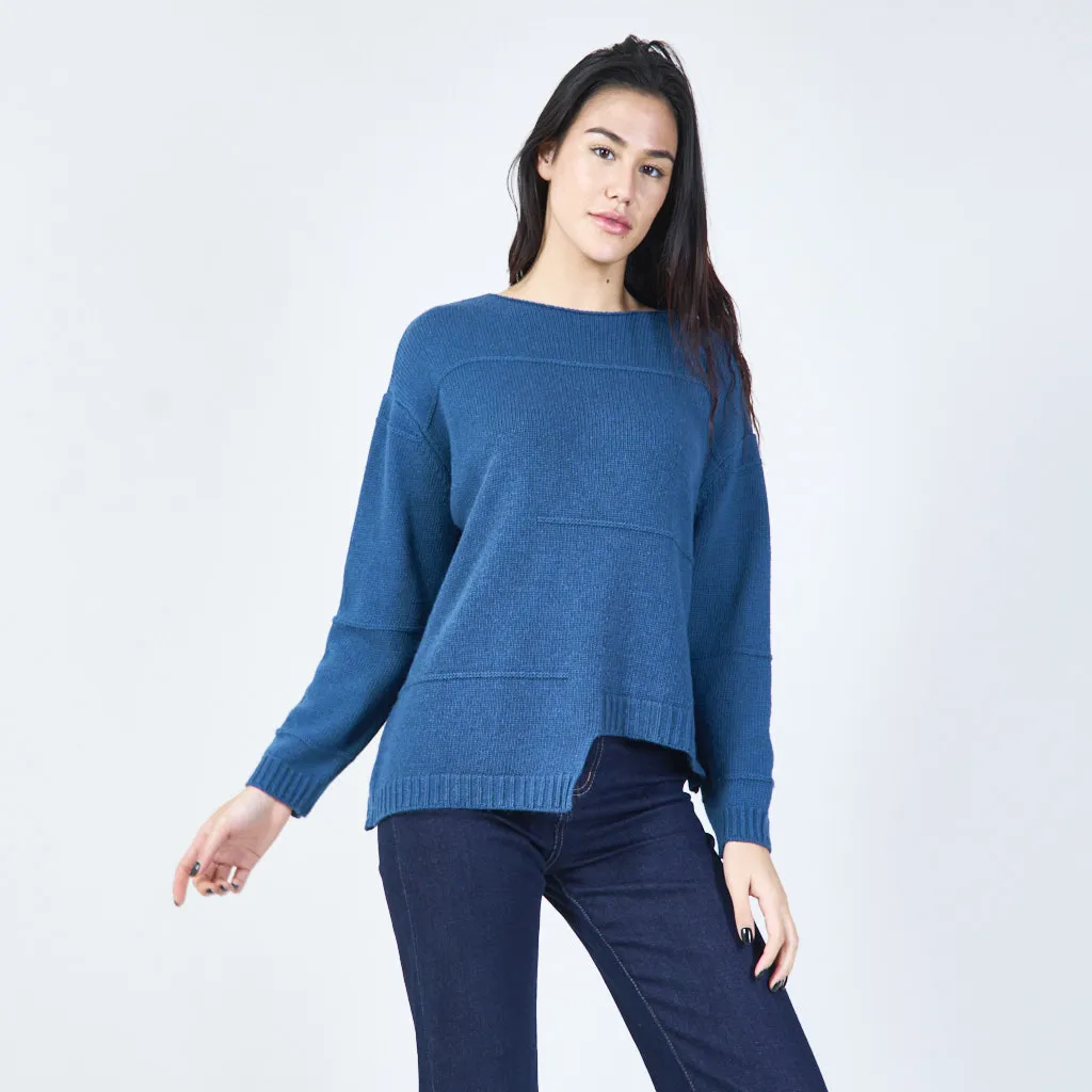 Classic knit sweater wholesale