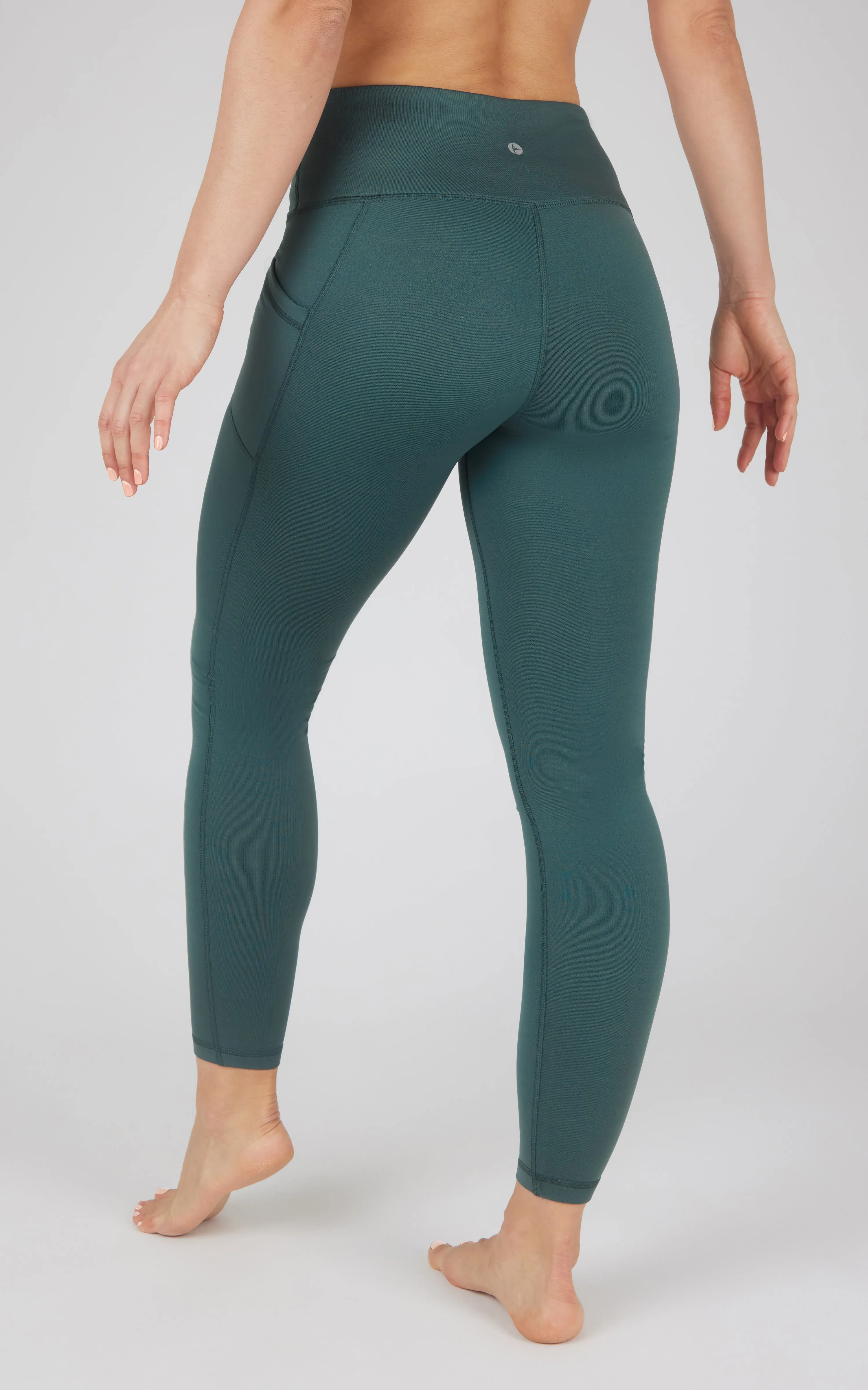 Cold Gear High Waist Fleece Lined Legging with Side Pockets