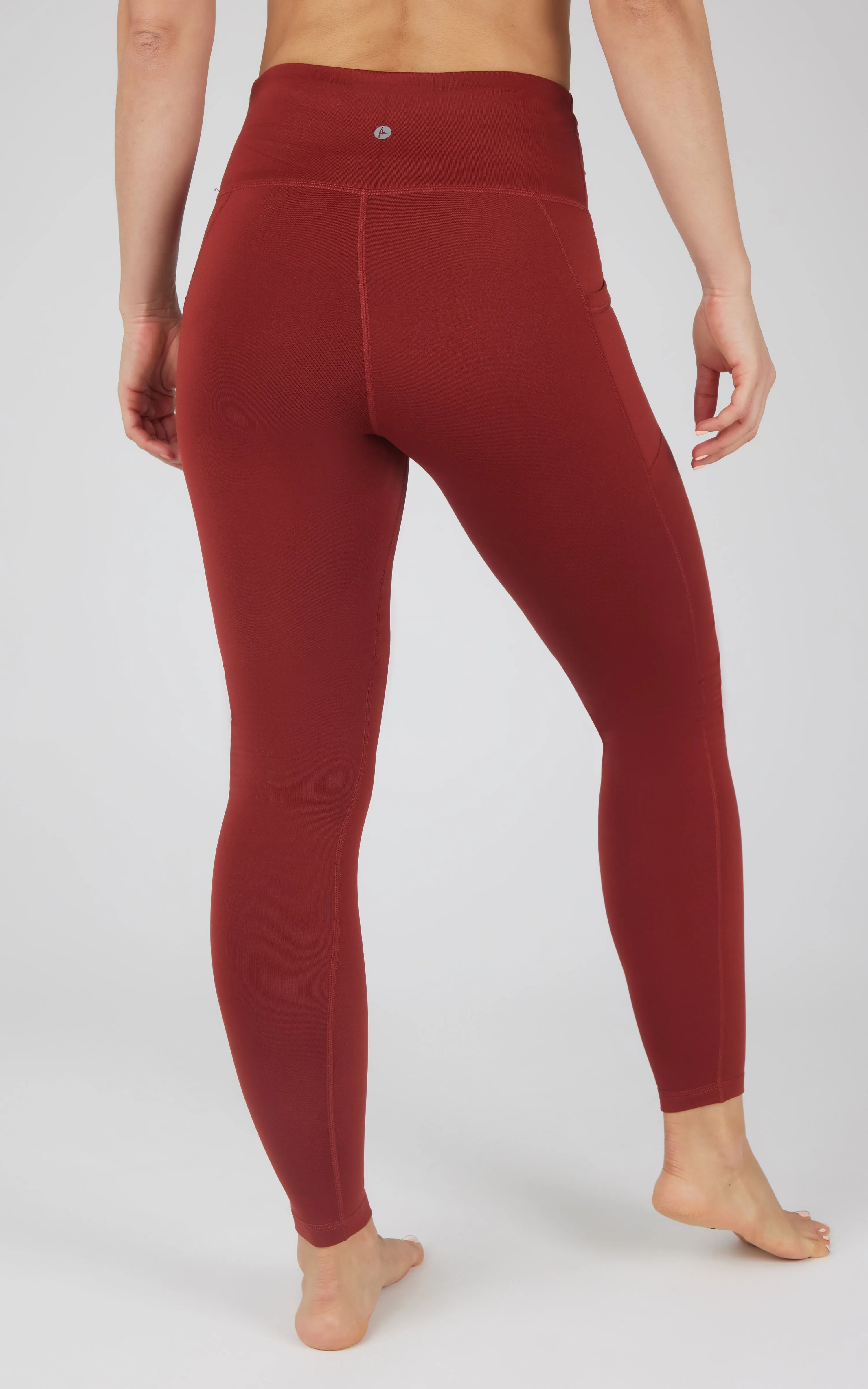 Cold Gear High Waist Fleece Lined Legging with Side Pockets