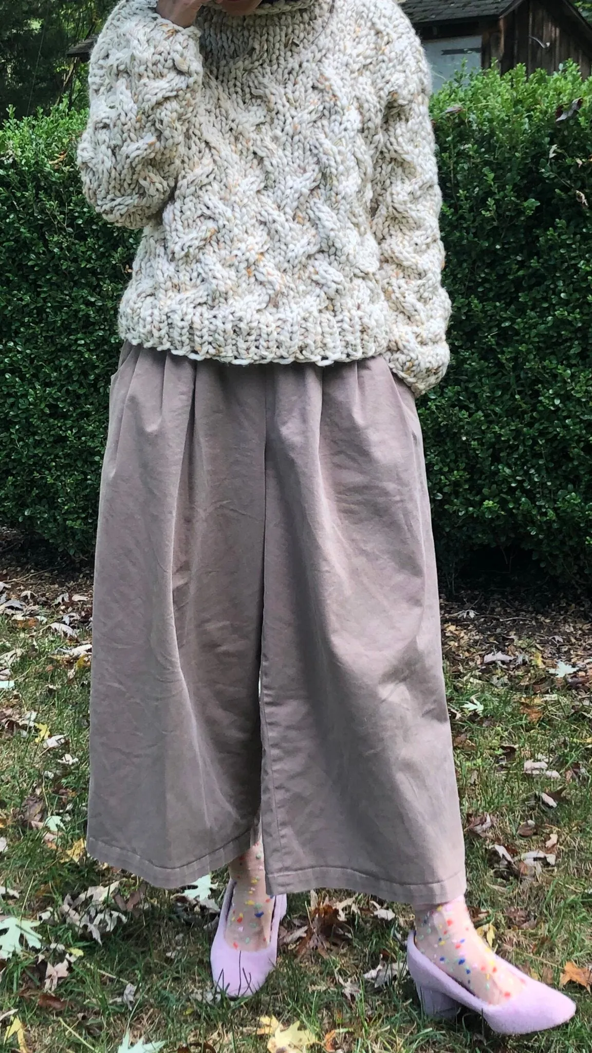 DIY Kit - Pretty In Cables Sweater - Merino No. 5