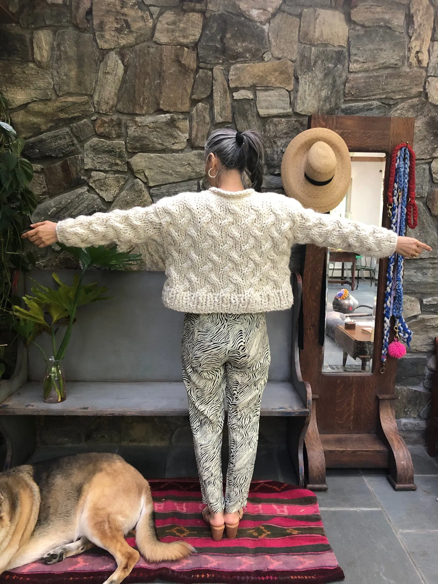 DIY Kit - Pretty In Cables Sweater - Merino No. 5