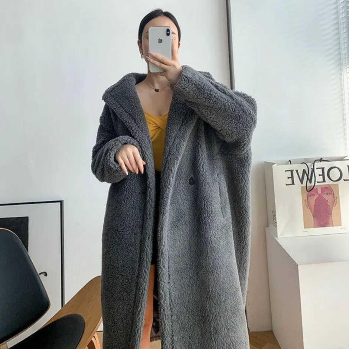 Faux Fur Teddybear Lambswool Coats