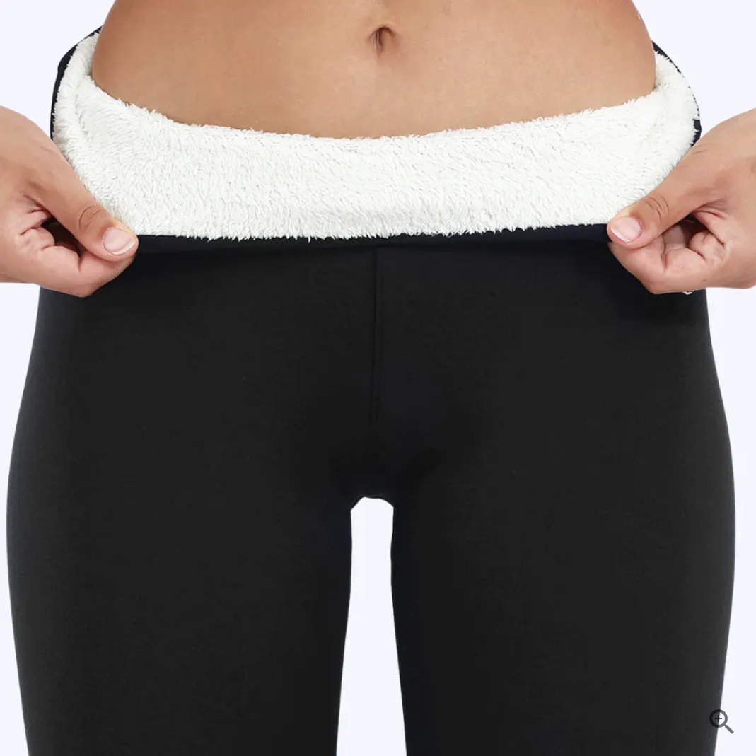 Fleece Leggings - Stone