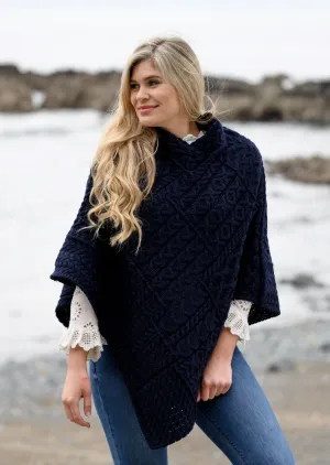 IrelandsEye Poncho | Navy