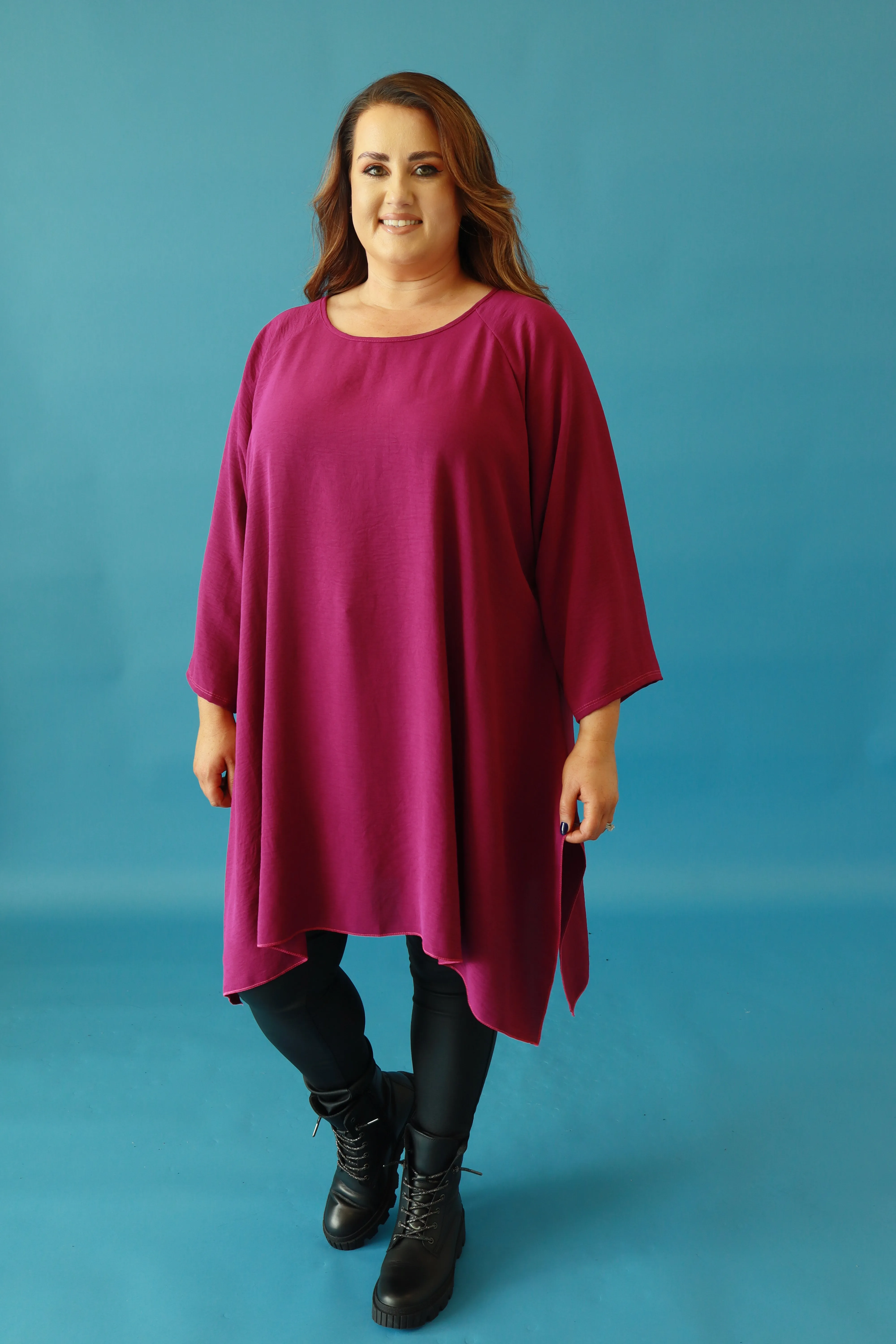 Jane Tunic in Magenta