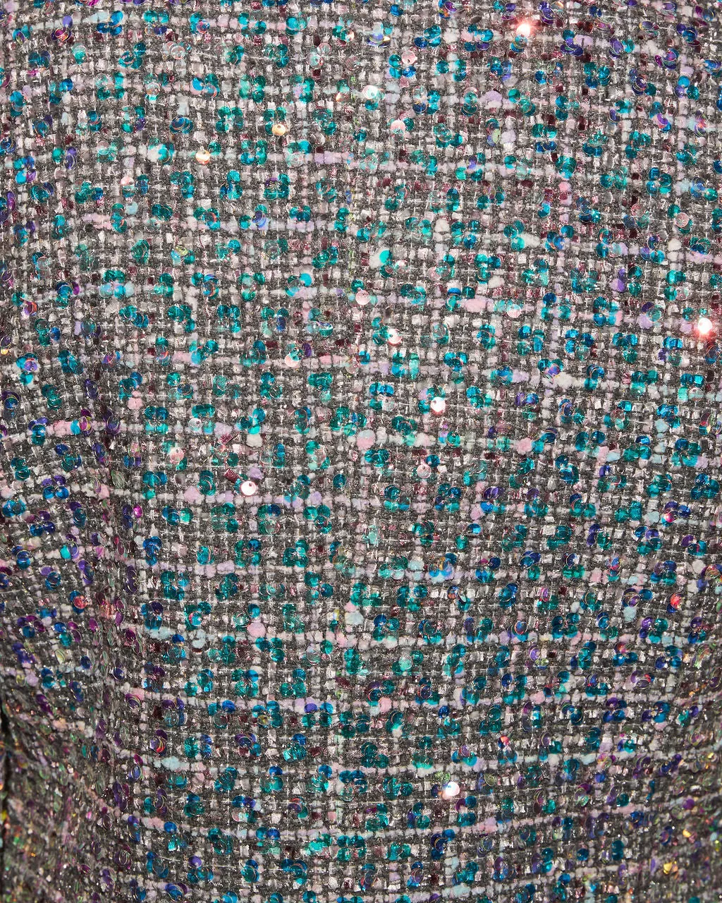 Jingle My Way Tweed Embellished Blazer