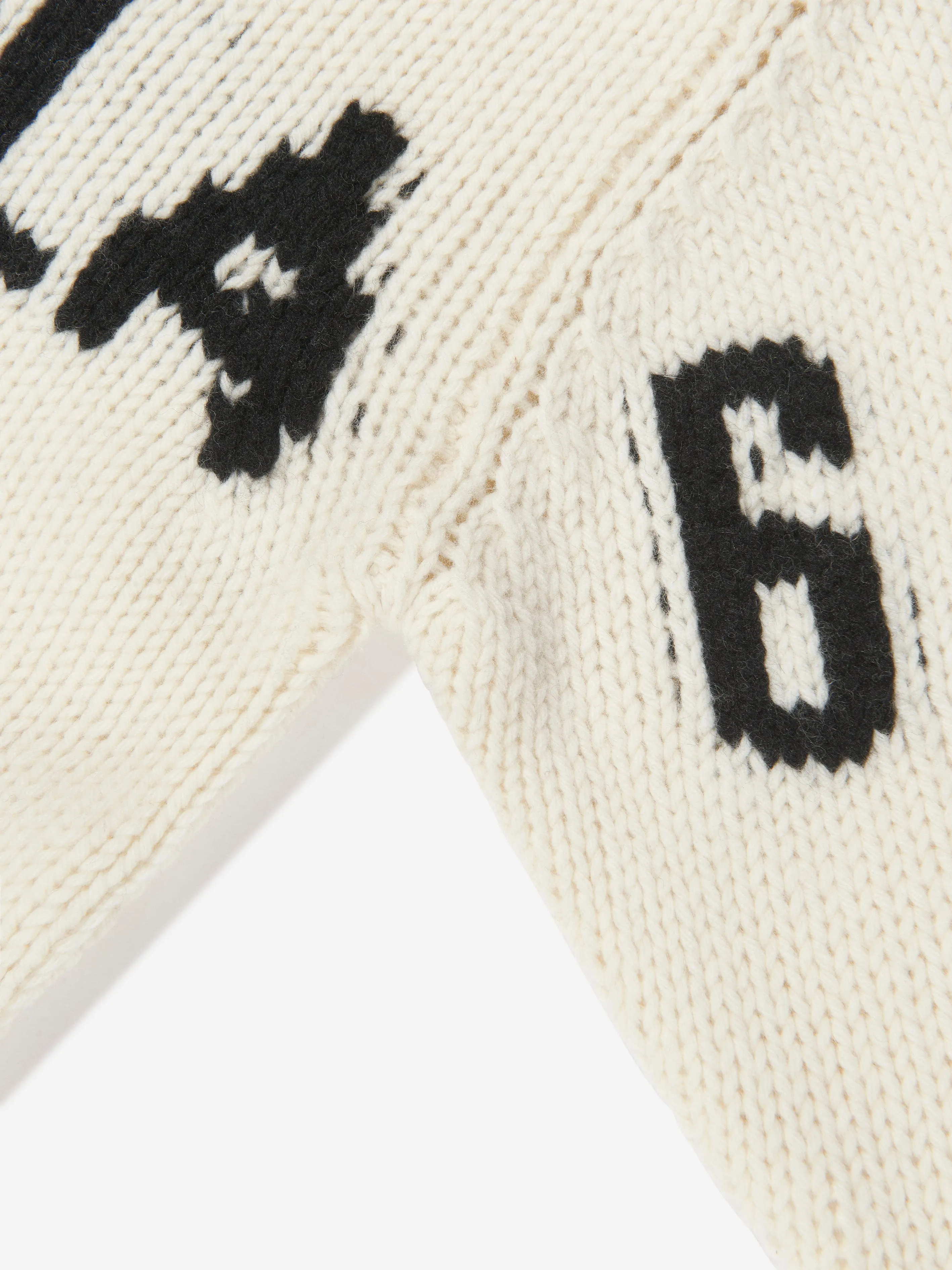 MM6 Maison Margiela Girls Wool Knitted Jumper Dress