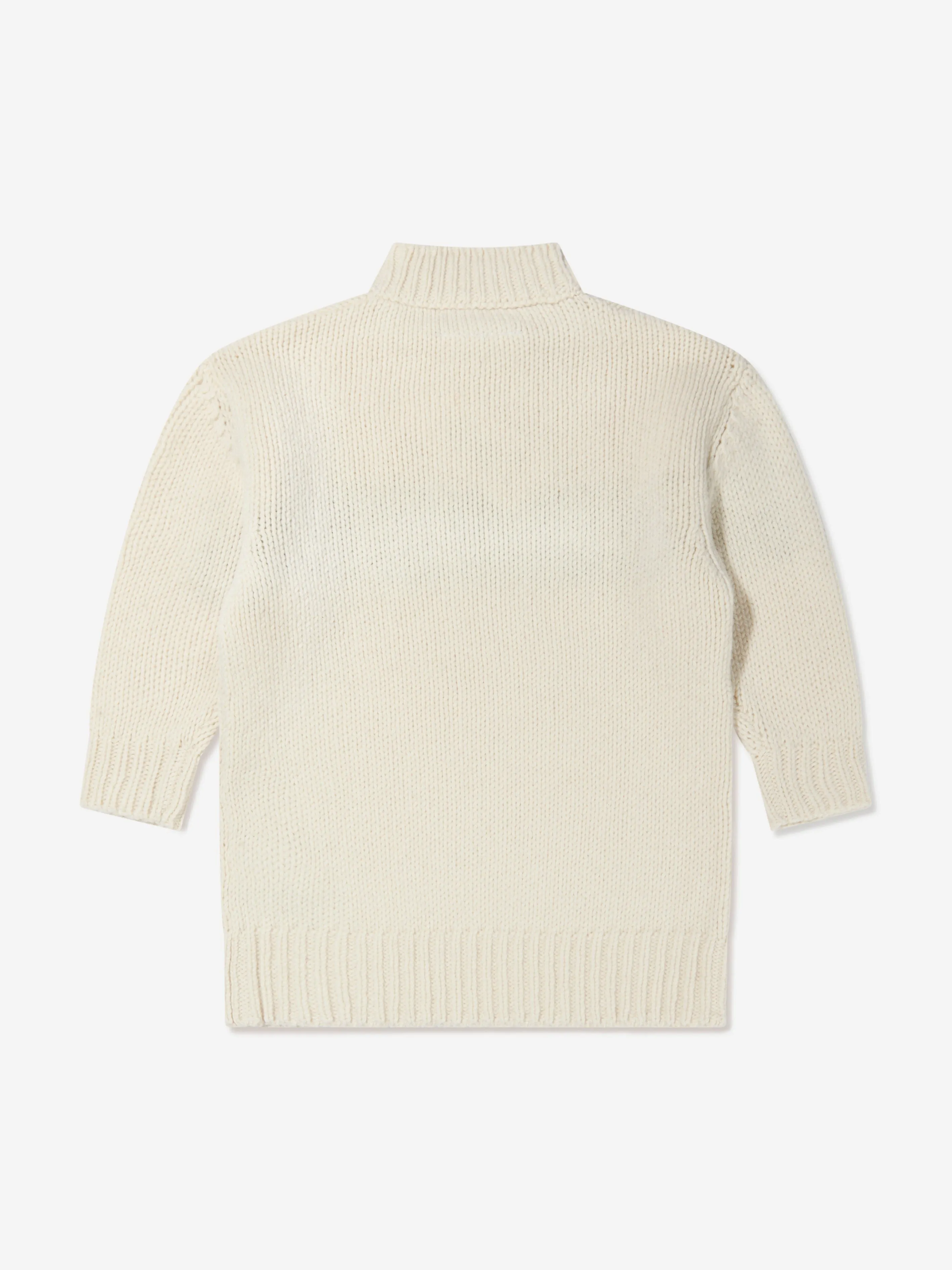 MM6 Maison Margiela Girls Wool Knitted Jumper Dress