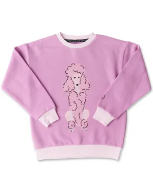 Pink Poodle Organic Cotton Sweater