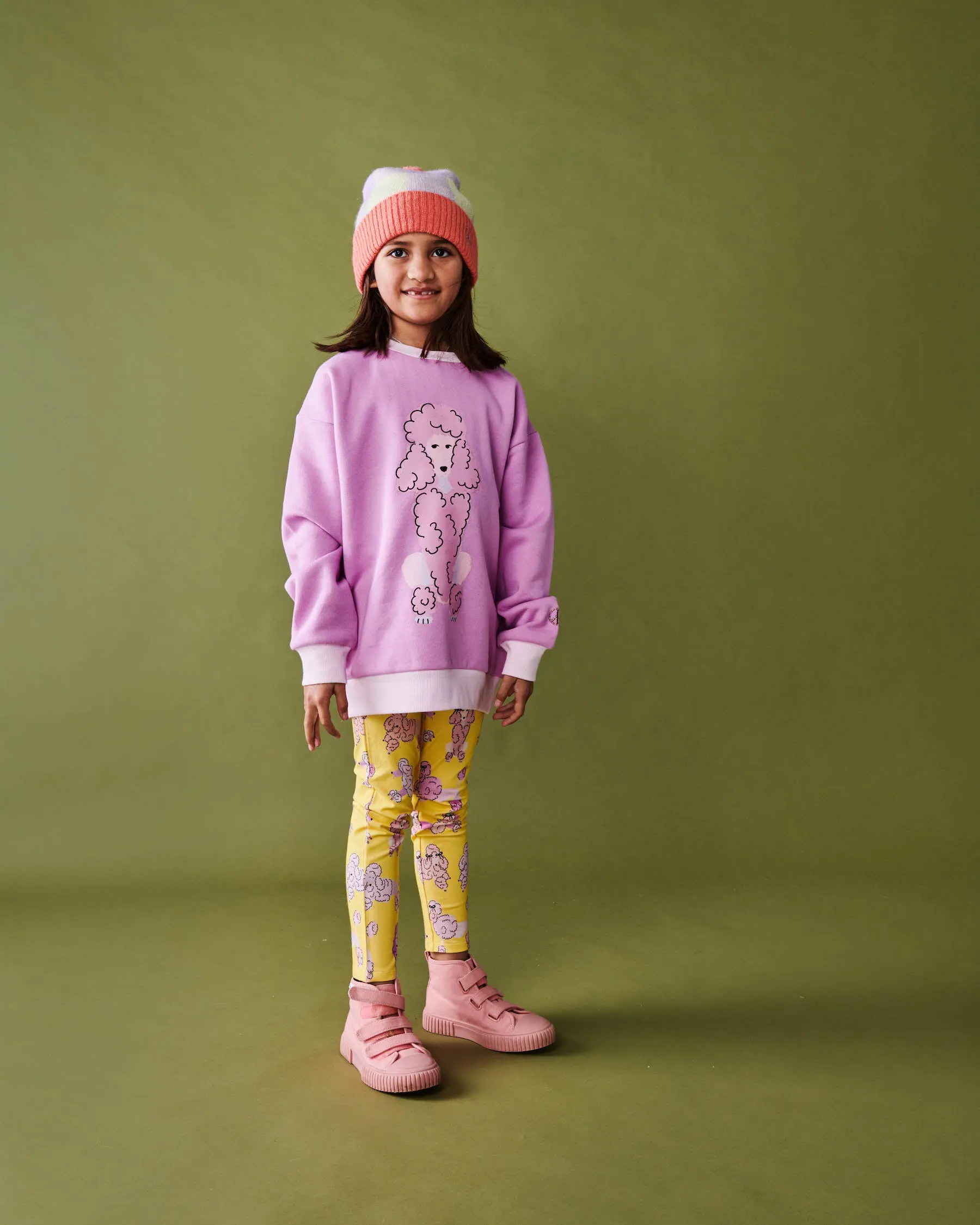 Pink Poodle Organic Cotton Sweater