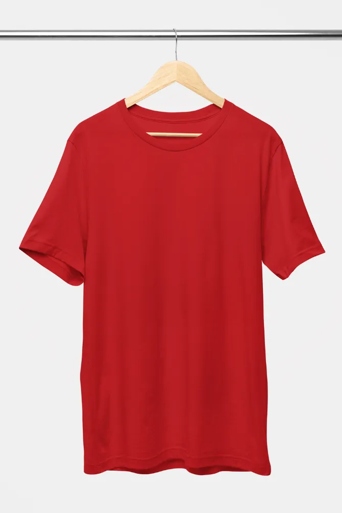 Red Oversized T-shirt for women