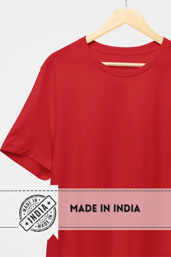 Red Oversized T-shirt for women