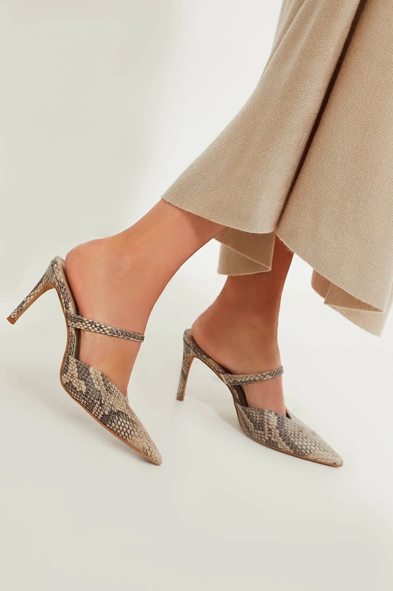 Snake Kanika Heels