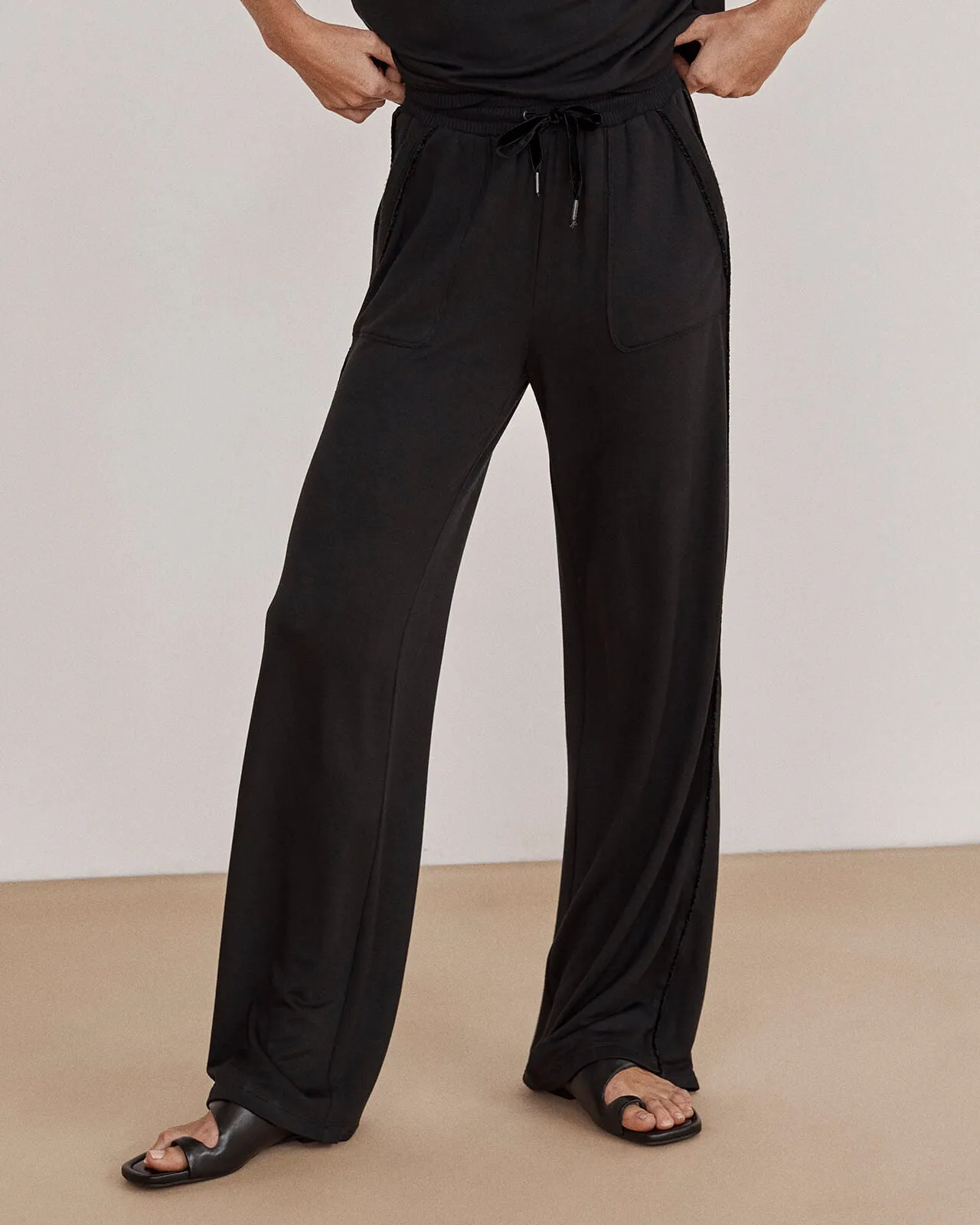 Supersoft Cloudberry Wide Leg Pant