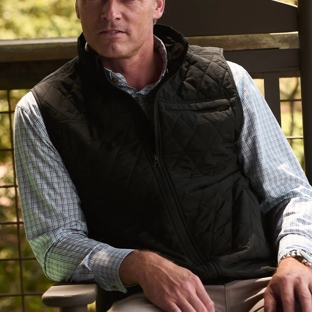 TSG Highland Quilted Vest (Black)