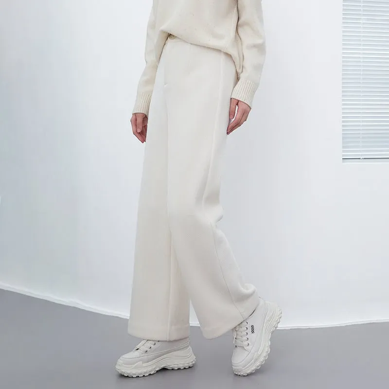 White Wide Leg Pants