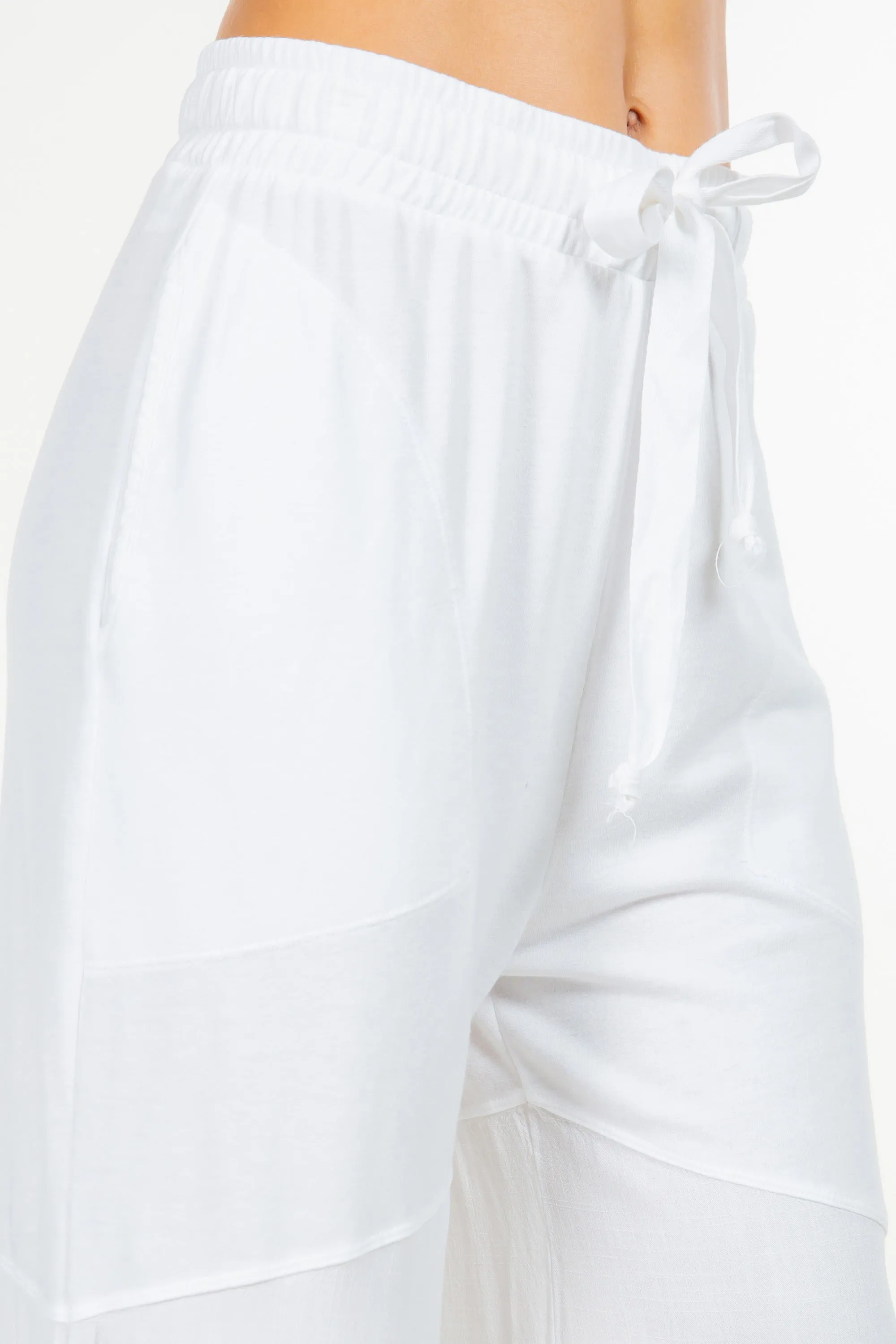 Wide-Leg Terry Lounge Pants