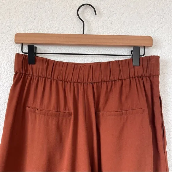 Zara Wide Leg Pull-on Pants