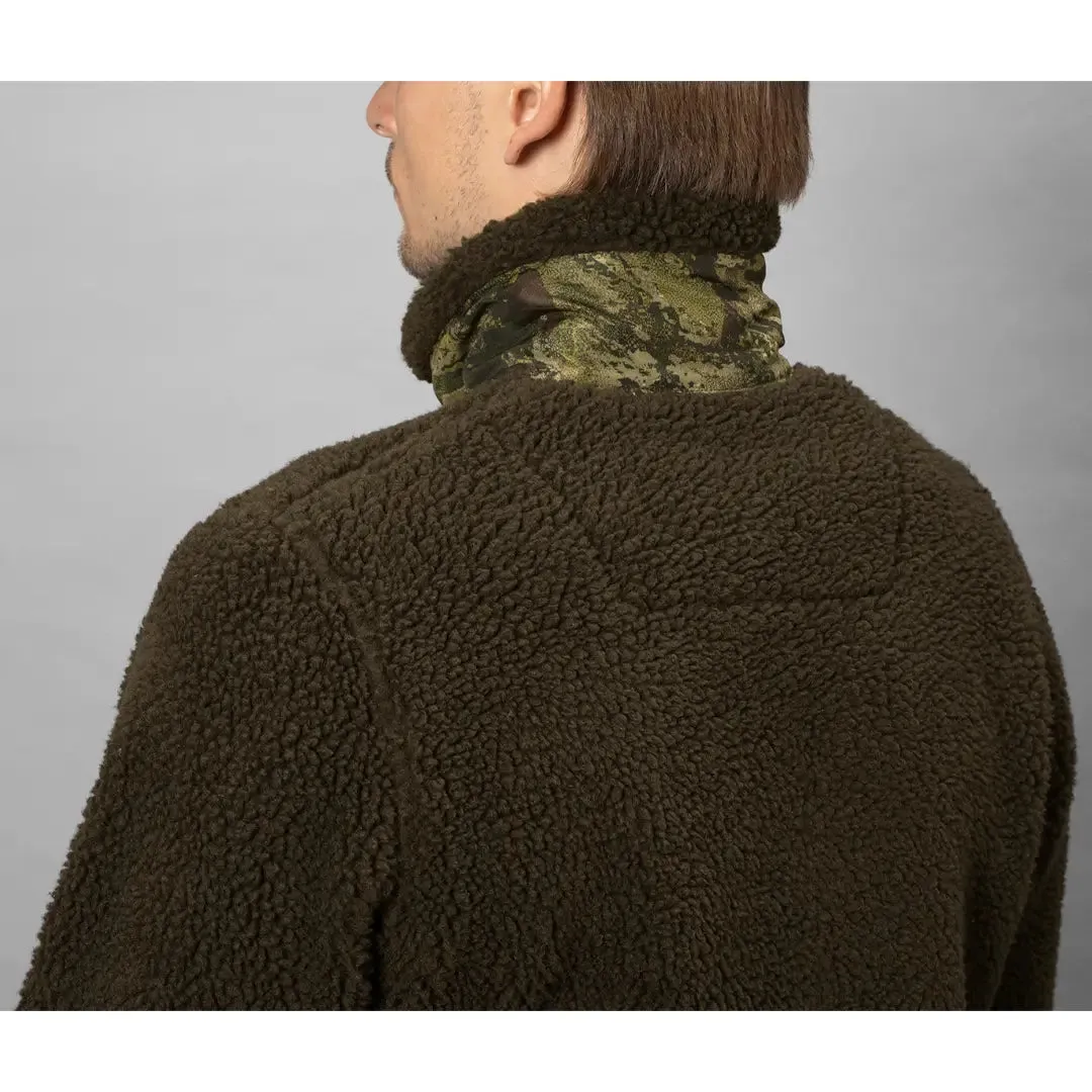 Zephyr Camo Fleece - Grizzly Brown/InVis Green by Seeland